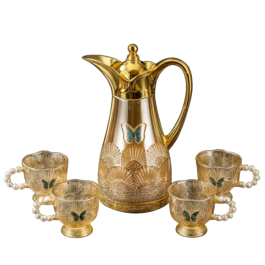 Golden Tea Set