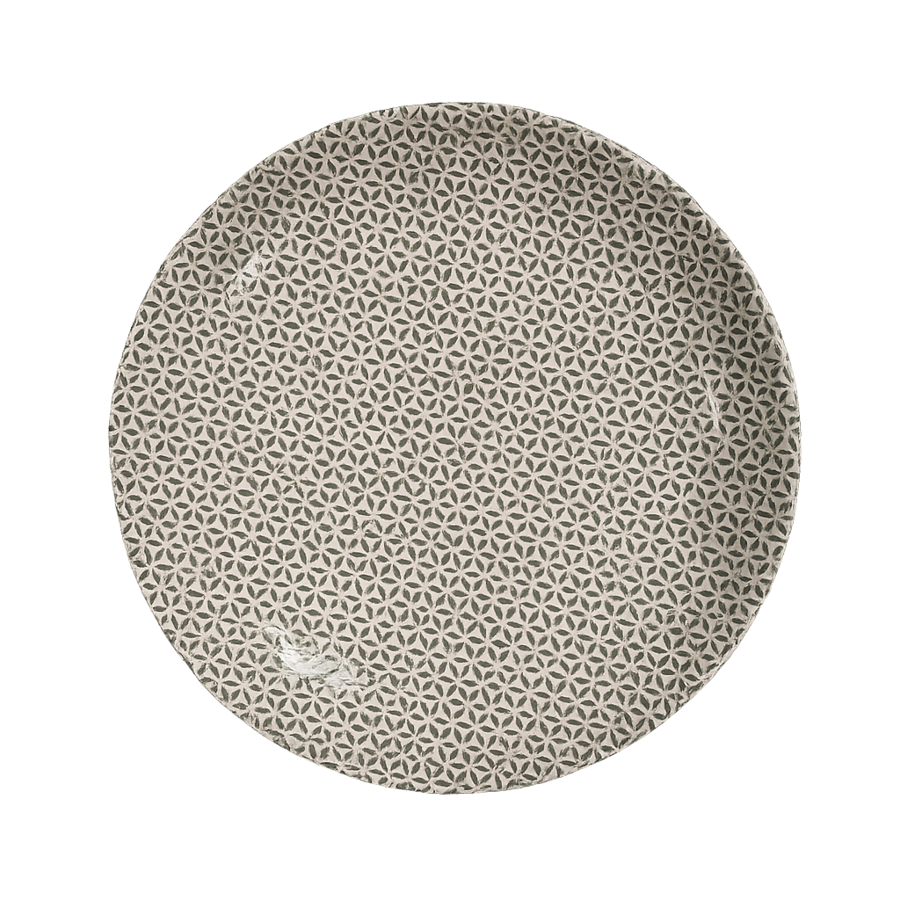 8" Deep Plate (Black 01)
