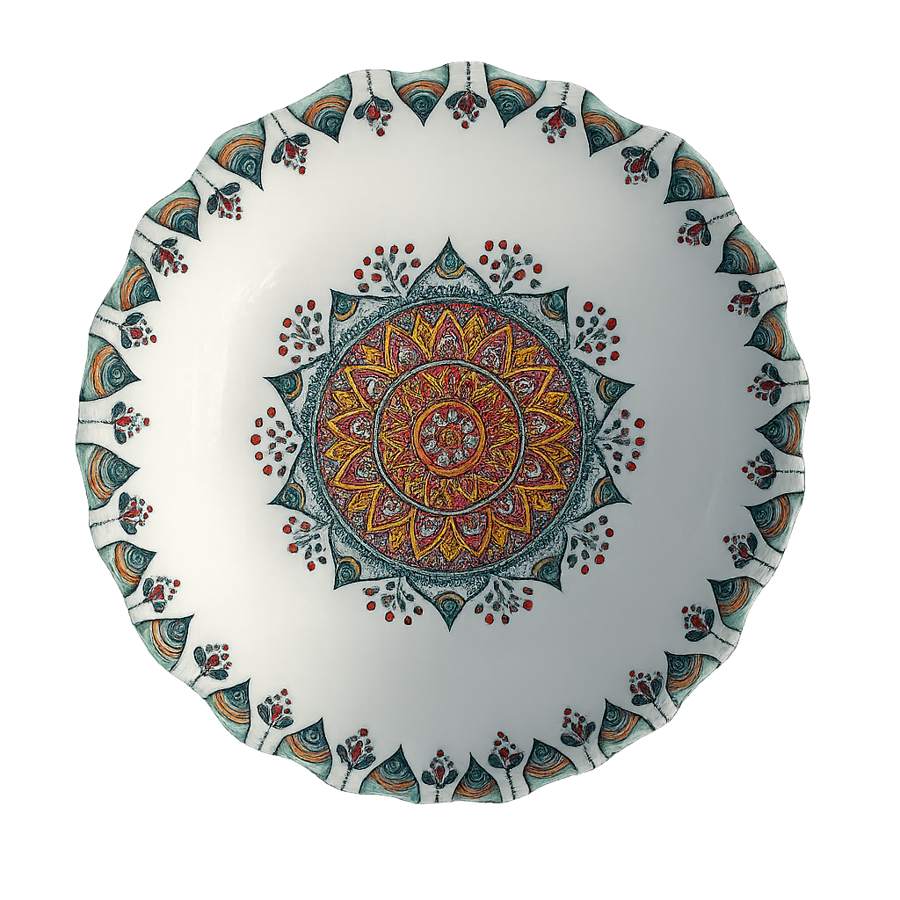 10" New Fancy Bowl 