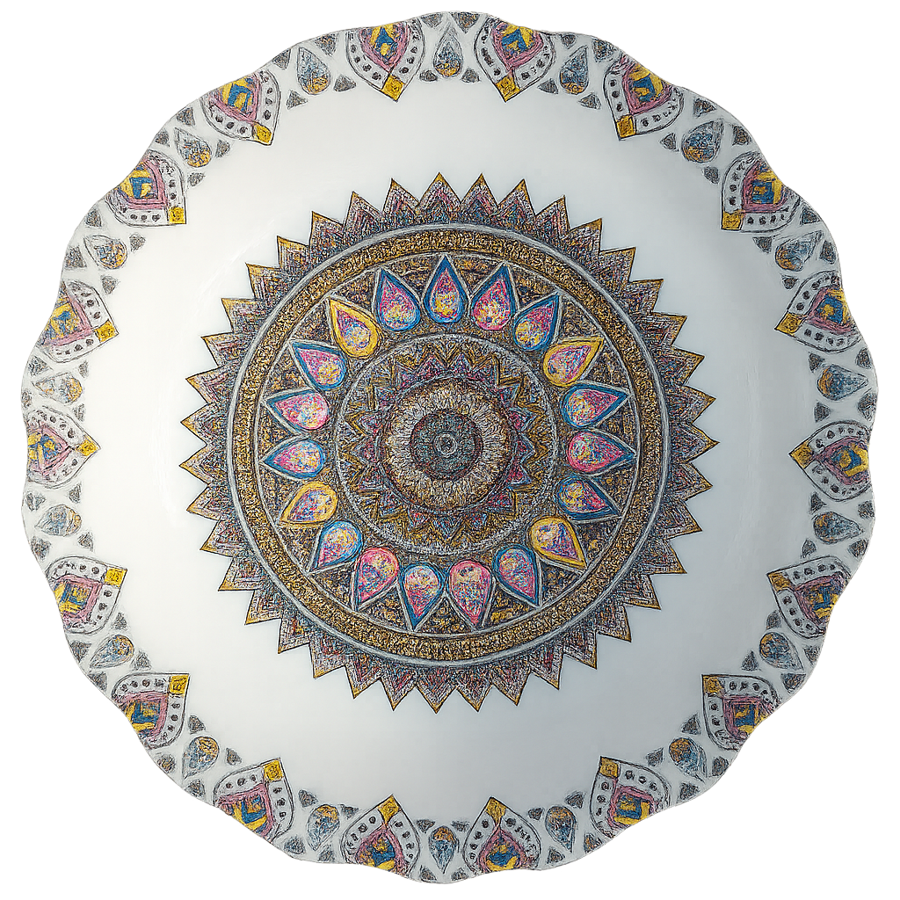 14' Fancy bowl 