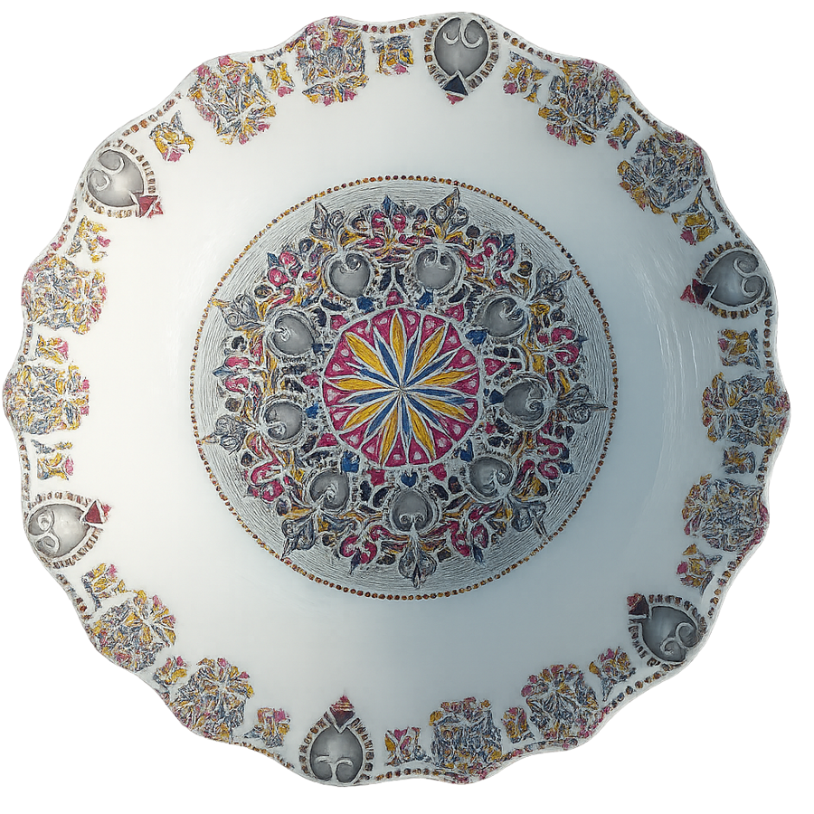 14" Fancy Bowl