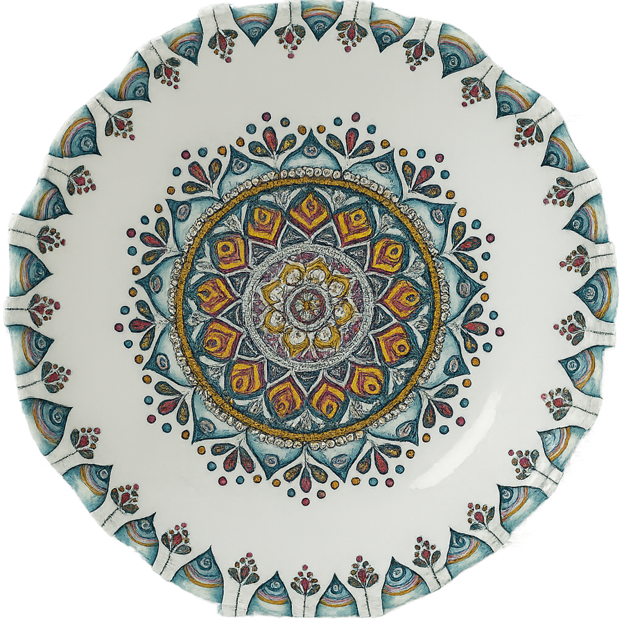 14" Fancy Bowl