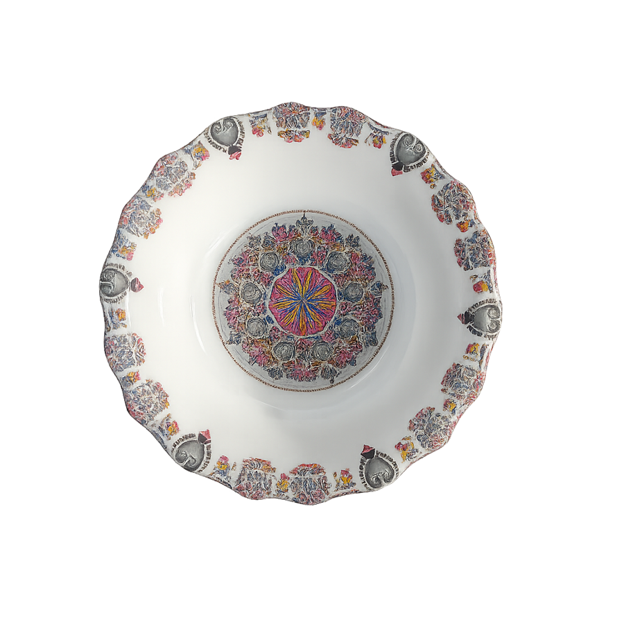 8" Fancy Bowl