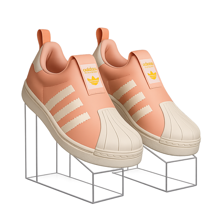 Addidas Peach Pink Sneakers