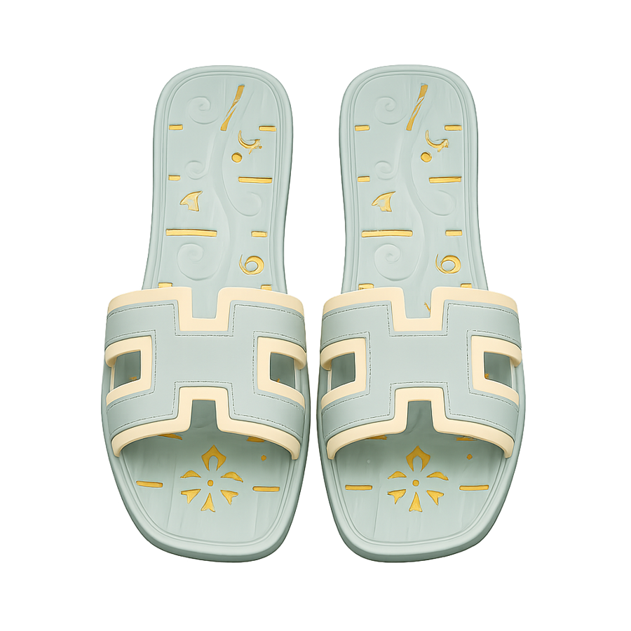 Mint Green Slipper..