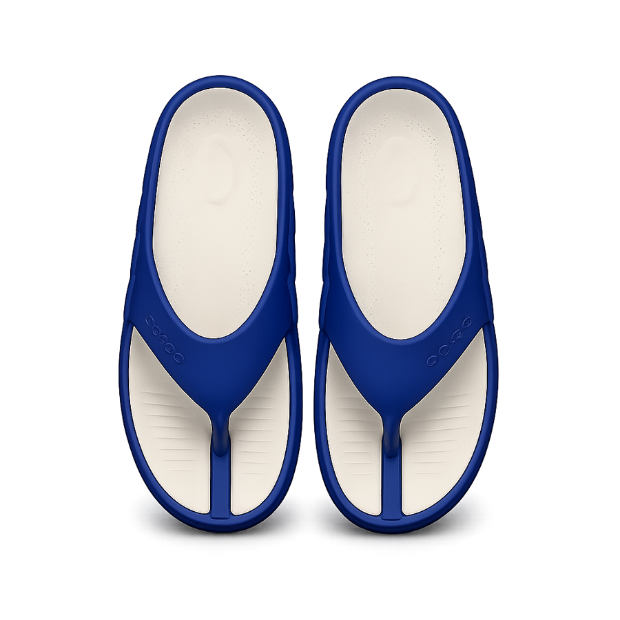 Blue & White Comfort Slipper