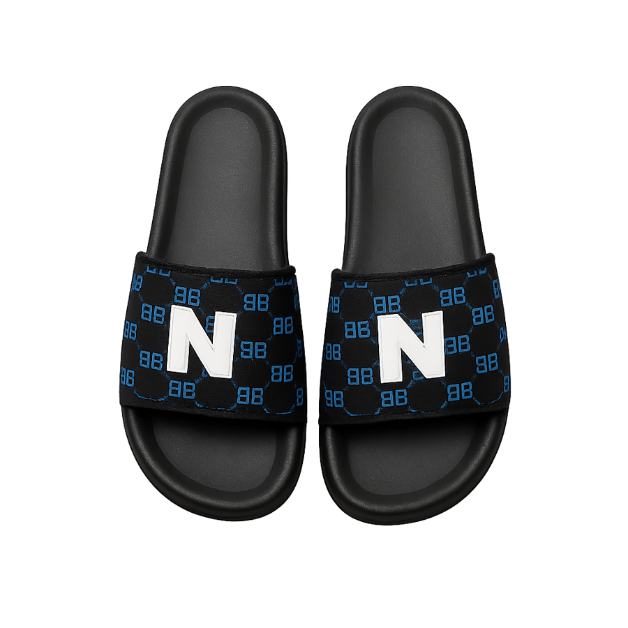  Blue Monogram Slides.