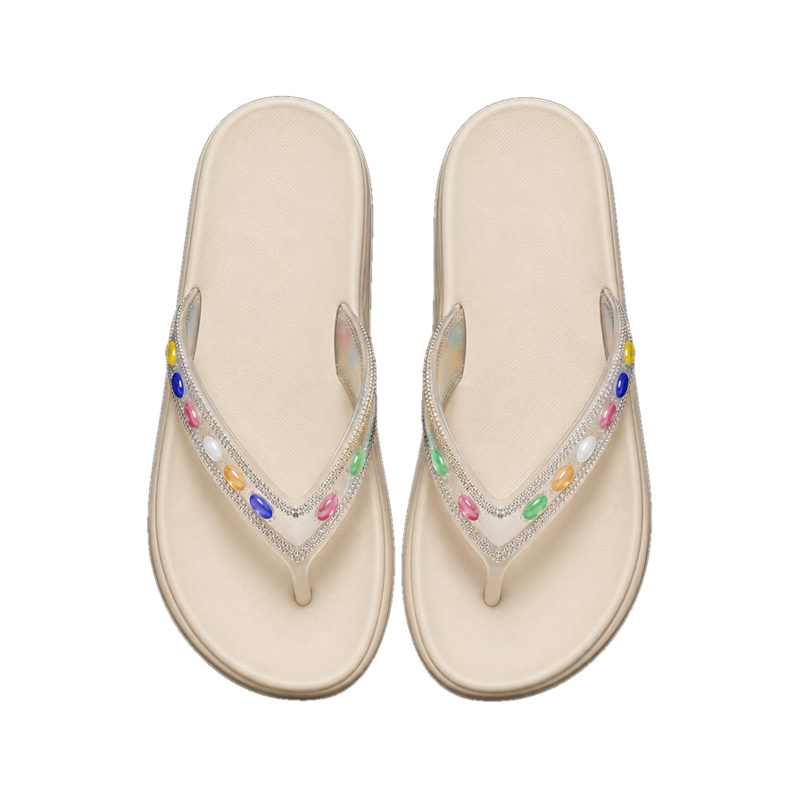 Jewel Skin Flip-Flop Slipper