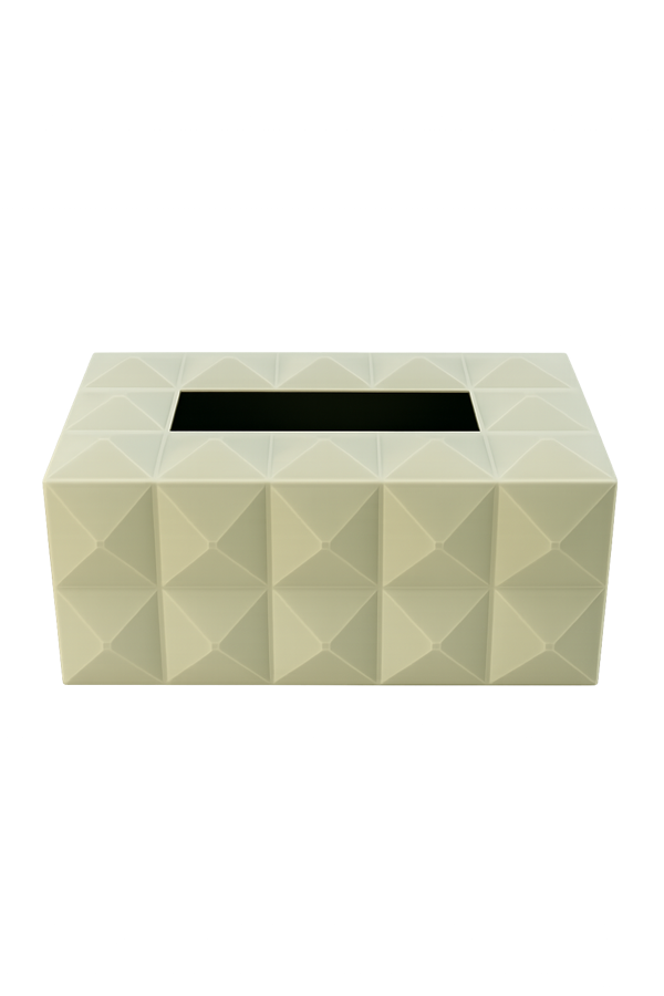 Diamond Pattern Tissue Box